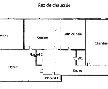 Location Appartement 3 pièces Compiègne (60200) - CENTRE VILLE